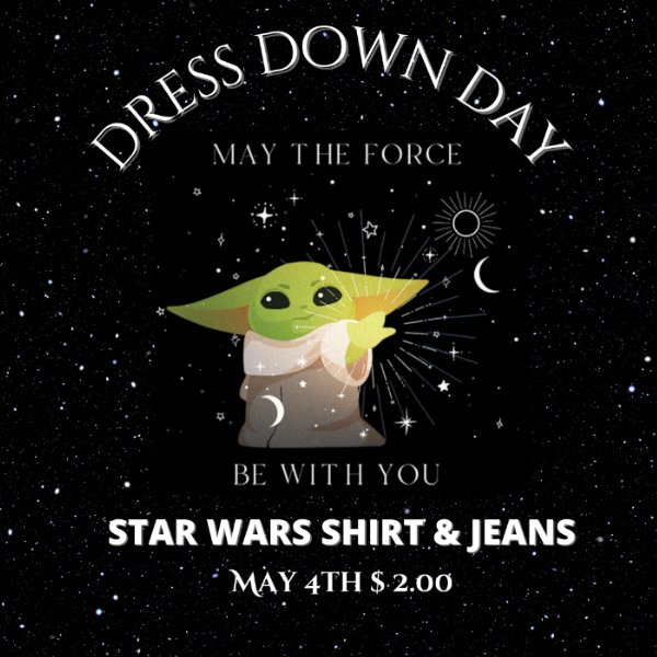 Dress Down Day $2.00